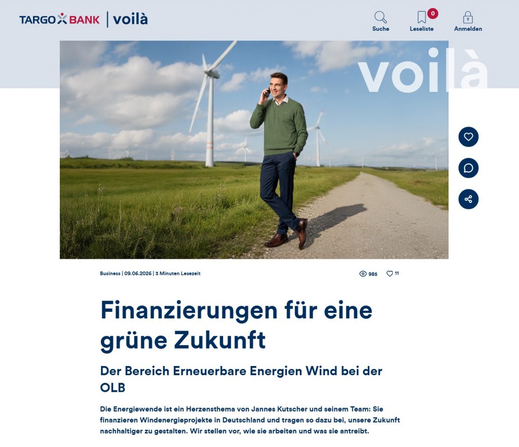 Screenshot Blogartikel Targobank